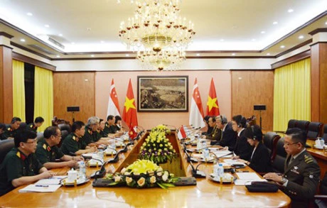 Vietnam y Singapur efectúan octavo Diálogo de Políticas de Defensa