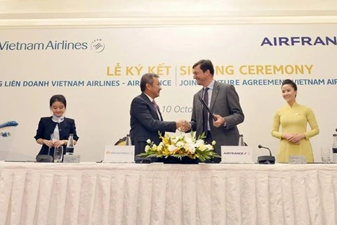 Vietnam Airlines y Air France firman acuerdo de cooperación integral