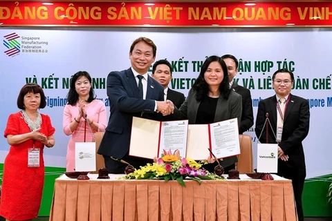 Vietcombank logra acuerdo con Federación de Manufactura de Singapur