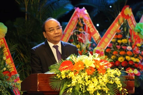 Premier vietnamita asiste al acto conmemorativo por establecimiento de Comité regional de PCV Quang Da