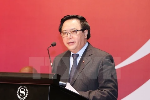 Hoang Binh Quan, jefe de la Comisión de Relaciones Exteriores del Comité Central del Partido Comunista de Vietnam y enviado especial del secretario general de esta fuerza política, Nguyen Phu Trong (Fuente: VNA)