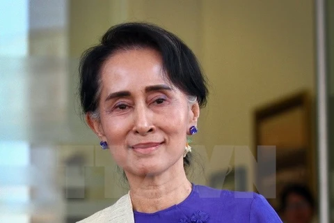Consejera del Estado de Myanmar realiza visita a Rakhine