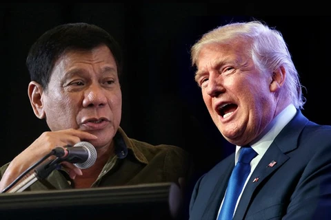 Donald Trump y Rodrigo Duterte se reúnen por primera vez en Vietnam