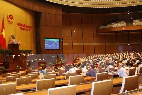 Asamblea Nacional de Vietnam revisa proyectos de ley y resolución 