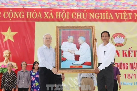 Dirigente partidista de Vietnam resalta papel del Frente de la Patria