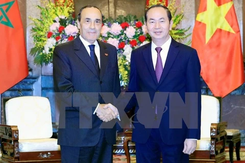 Presidente de Vietnam da bienvenida a inversores marroquíes