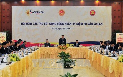 Efectúan en Vietnam conferencia de pilares de Comunidad de ASEAN