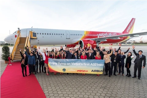 VietJet recibe el primer avión A321neo en Sudeste de Asia