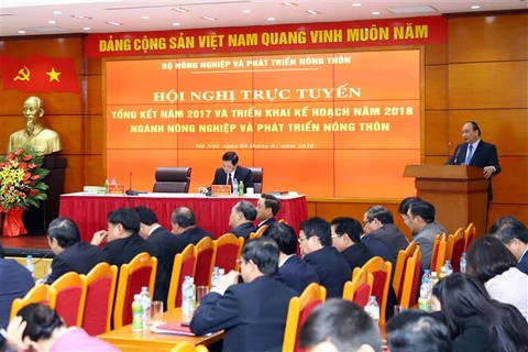 Premier vietnamita: Agricultura debe crecer un tres por ciento en 2018
