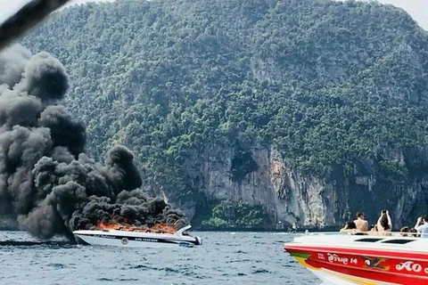 Al menos 16 heridos en explosión de lancha en Tailandia