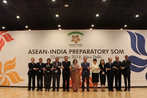 Altos funcionarios se preparan para cumbre conmemorativa ASEAN-India