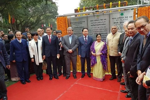 Inauguran en Nueva Delhi Parque de solidaridad India-ASEAN