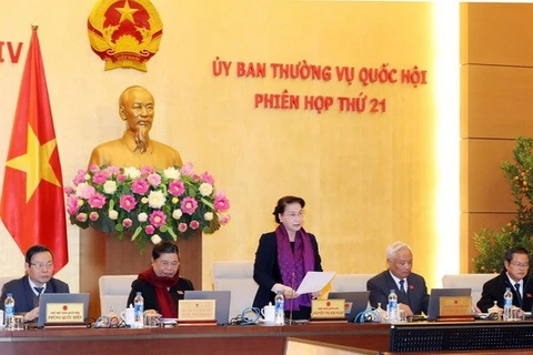 Clausuran XXI reunión del Comité Permanente del Parlamento de Vietnam