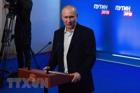 Máximo dirigente político de Vietnam saluda victoria de Putin