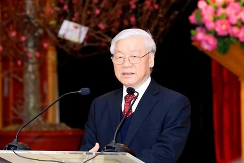 Máximo dirigente partidista de Vietnam resalta perspectivas para cooperación con Francia
