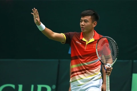 Grupo masculino de tenis de Vietnam asciende al grupo II en Copa Davis 