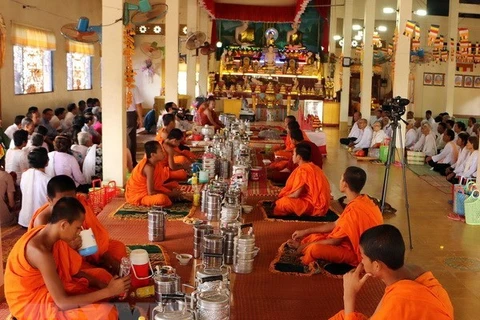 Etnias vietnamitas Khmer celebran festival de Chol Chnam Thmay