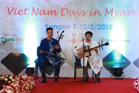 Celebran por primera vez “Días vietnamitas” en Myanmar