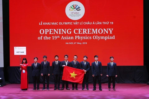 Vietnam gana cuatro medallas de oro en Olimpiada de Física de Asia 