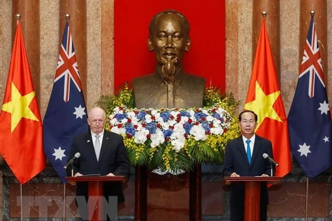 Vietnam y Australia consolidarán la confianza política, afirma Tran Dai Quang