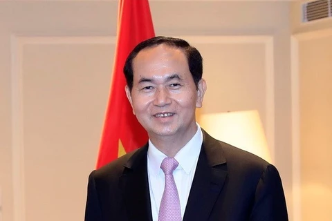 Prensa japonesa destaca importancia de la visita del Presidente Tran Dai Quang