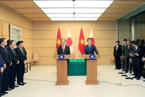 Presidente de Vietnam concluye visita estatal a Japón