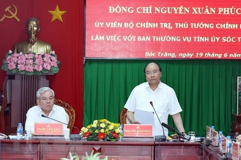 Premier vietnamita propone orientaciones de desarrollo para Soc Trang ante desafíos 
