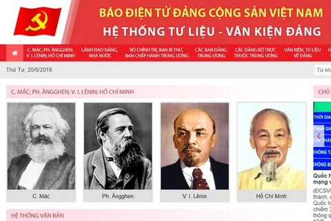 Revista electrónica del Partido Comunista de Vietnam lanza nuevo sitio web 