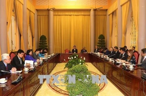 Vicepresidenta de Vietnam insta a la inversión a empresas de la prefectura japonesa de Fukuoka 