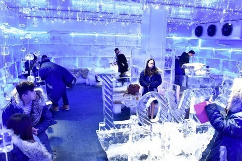 Cafetería de hielo: un lugar ideal para escapar del calor en Hanoi