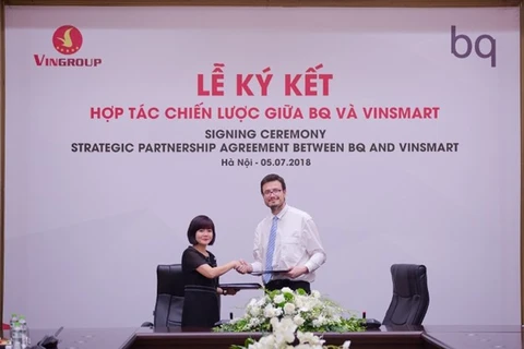 Grupo vietnamita Vingroup coopera con grupo español para producción de smartphones