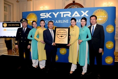 Vietnam Airlines certificada aerolínea con cuatro estrellas por Skytrax