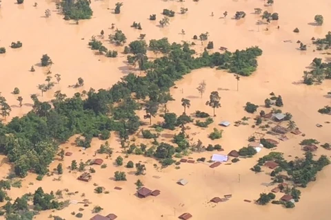 Gobierno de Laos declara zona de desastre distrito afectado por colapso de presa hidroeléctrica