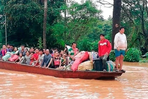 Equipo de rescate de Corea del Sur llega a Laos para ayudar a mitigar impacto de colapso de presa hidroeléctrica