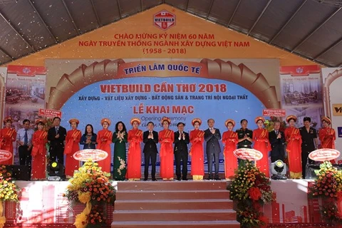 Inauguran Feria Internacional de Construcción en ciudad vietnamita de Can Tho