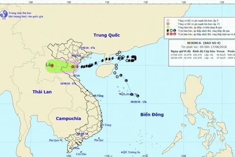 Tormenta Bebinca se degrada a depresión tropical tras impactar Vietnam pero siguen lluvias