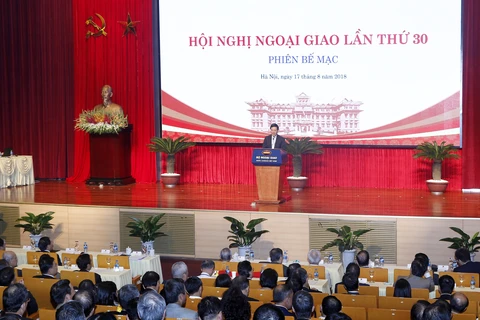 Concluye la trigésima Conferencia de Diplomacia de Vietnam 