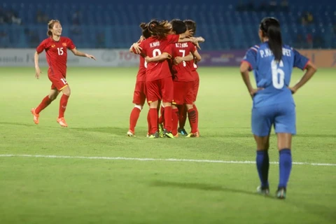 Selección femenina de fútbol de Vietnam avanza a cuartos de final de ASIAD 2018
