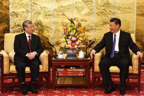 Dirigente partidista de Vietnam se reúne con Xi Jinping 
