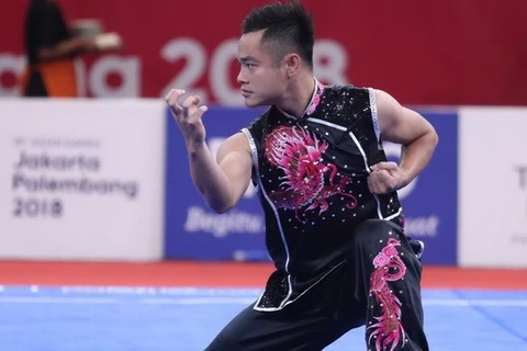 ASIAD 18: Vietnam ganó dos medallas en Wushu