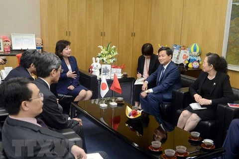 Delegación de la Inspección del Gobierno de Vietnam visita Japón