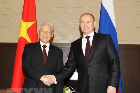 Visita del máximo dirigente partidista vietnamita a Rusia fortalecerá confianza política bilateral