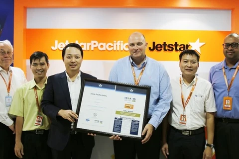 Aerolínea Jetstar Pacific recibe certificado de seguridad operacional internacional