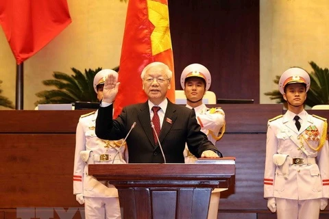 Continúan mensajes de felicitación a nuevo presidente de Vietnam 