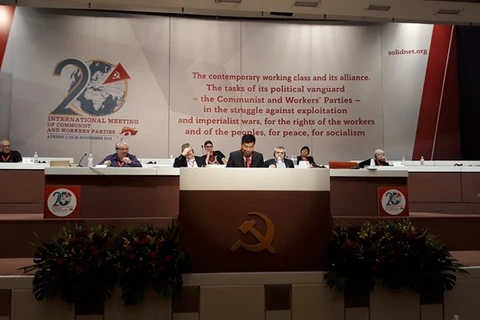 Vietnam participa activamente en XX Encuentro Internacional de Partidos Comunistas y Obreros 