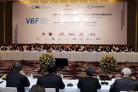 Inauguran Foro Empresarial de Vietnam en capital Hanoi