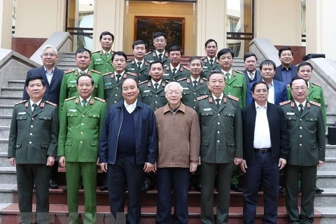 Destacan avances del Comité del Partido de Seguridad Pública de Vietnam 