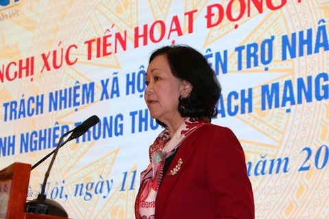 Vietnam exhorta a la participación empresarial en actividades humanitarias