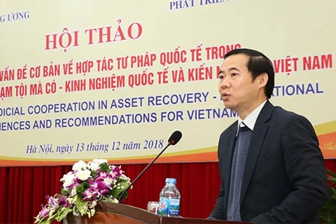 Debate en Vietnam cooperación en recuperación de activos derivados del delito