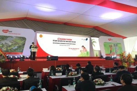 Grupo Masan inaugura complejo de procesamiento de carne en provincia vietnamita de Ha Nam